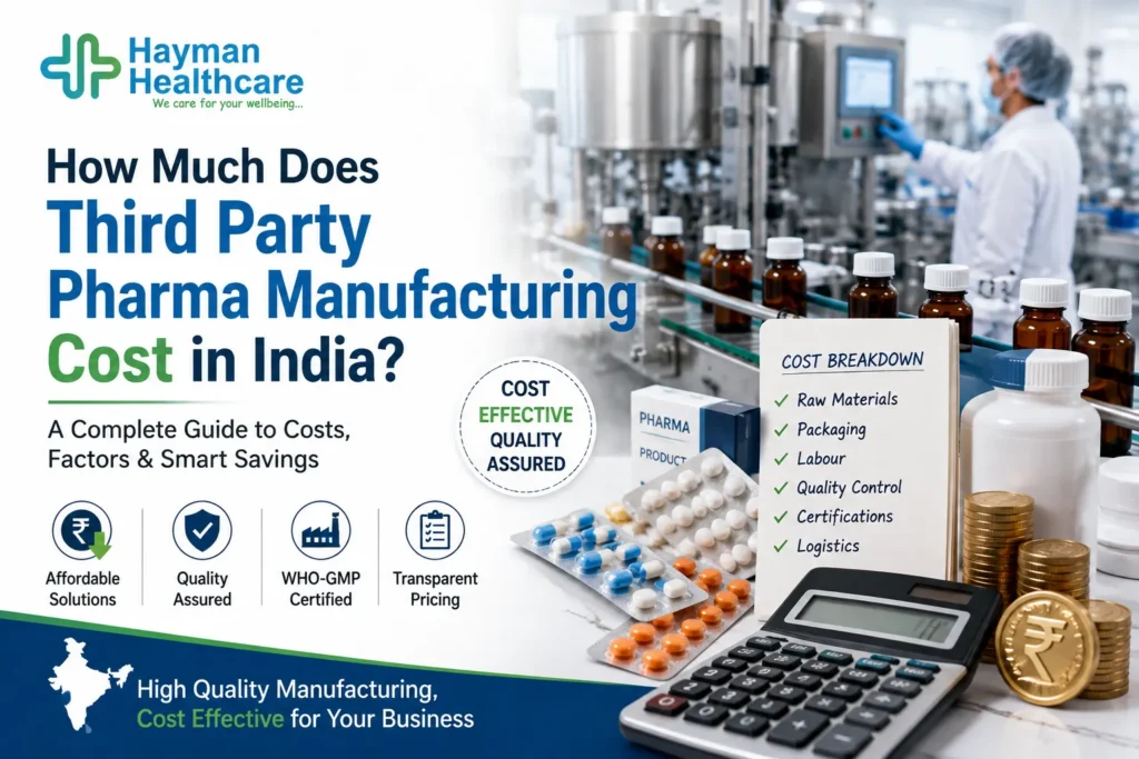  How Much Does Third Party Pharma Manufacturing Cost in India?